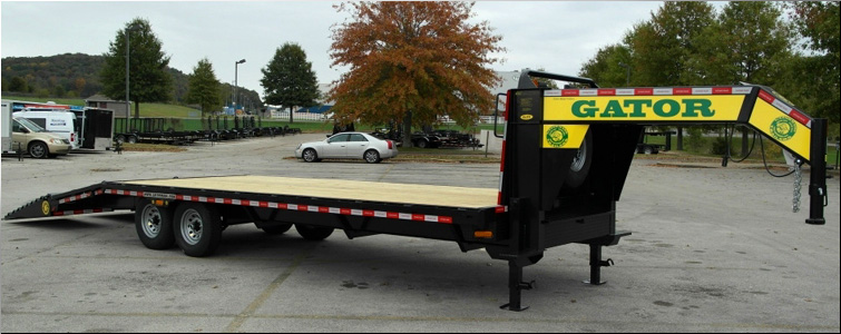 Gooseneck flat bed trailer for sale14k  Grant County, Kentucky